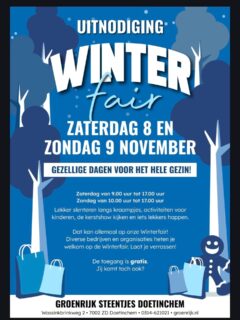 Volgend weekend is het weer zover....

Voor het 3e jaar sta ik bij @groenrijk_steentjes_doetinchem 

Altijd leuk event en druk bezocht. Buiten zijn er grote tenten opgezet waarin diverse standhouders staan en binnen staan er ook nog een aantal. Tevens vind je binnen de kerstshow van het tuincentrum zelf.

Ik zal dan ook de allernieuwste mix & match armbanden en kettingen bij mij hebben. Je kan dan zelf de bedels of kraaltjes uitzoeken zodat je je eigen persoonlijke sieraad maakt. Ook een leuke tip om cadeau te doen met de feestdagen.