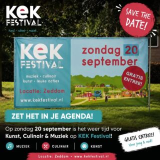 Aanstaande zondag 20 september is het KEK festival in Zeddam.

Kunst, cultuur, muziek en kekke kraampjes 

Ik sta er ook dit jaar weer en wat fijn is....het is GRATIS entree dit keer 😃

Achter de schermen ben ik al hard aan de slag met de nieuwe kleuren voor de najaars collectie. Die zal nog niet volledig zijn maar ik heb al wel een aantal sieraden bij me in die kleuren op zondag.